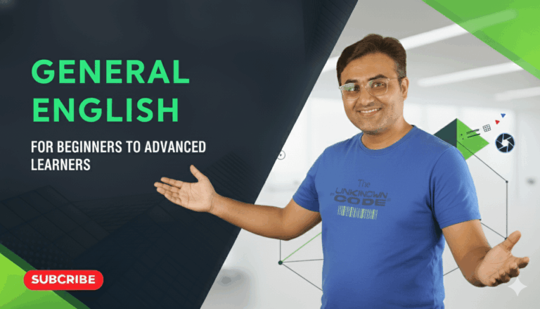 General English for Beginners to Advanced Learners